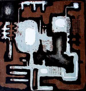 Wim Motz - Litho - Platy - 1964 verkocht voor € 55!