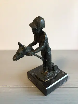 Astrid Veldhuyzen-Koppen - “ Jongen met stokpaardje “ zeldzaam kopen? Bied vanaf 79!