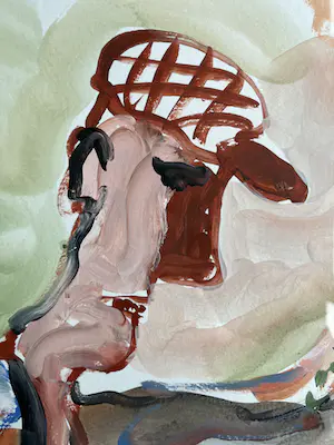 Anton Martineau - Dansend paar - Ingelijst kopen? Bied vanaf 250!