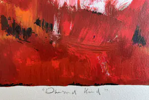 Charlotte Molenkamp - handgesigneerde zeefdruk | 'Dansend Kind' | 1993 kopen? Bied vanaf 1!