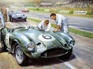 Alan Fearnley - Aston Martin DB3S - Goodwood September 1956 - "Feltham Flyers" kopen? Bied vanaf 139!