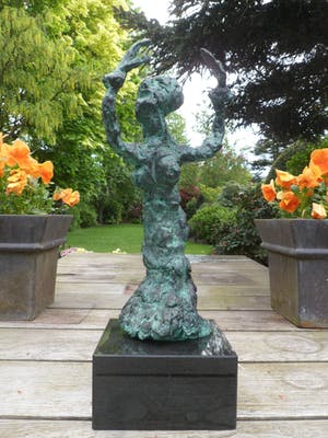 Jan Sierhuis - Jubileum uitgave!!!Taxatiewaarde € 2.500,- uniek groen patina. kopen? Bied vanaf 899!