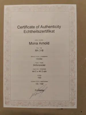 Mona Arnold - MA 318 kopen? Bied vanaf 100!
