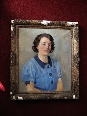 Albert Mulder - "Limburgse Amsterdammer" portret van vrouw - gesigneerd - omstreeks 1920 kopen? Bied vanaf 10!