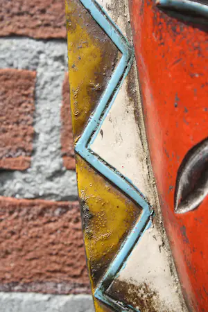 Niet of onleesbaar gesigneerd - Prachtig Afrikaans Gouro Gu Zaouli Masker (20e eeuw) kopen? Bied vanaf 1!