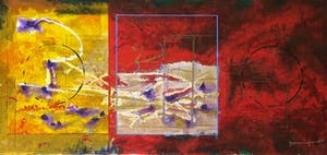 Piotr Konkel - Zeefdruk op board, Extremiteit (met ophangsysteem) kopen? Bied vanaf 10!