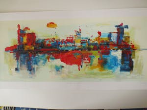 Nicole Schaap - coucher du soleil kopen? Bied vanaf 55!