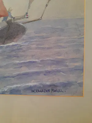 Willem Vaarzon Morel - W.Voorzon Morel.Zeilboot'Veere. kopen? Bied vanaf 250!