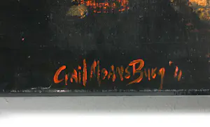 Crail Moansburg - Acryl/ gemengde technieken op doek, The wild women (groot) kopen? Bied vanaf 175!