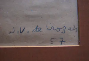 Vincent De CROZALES - " TOREAU " 1957 signiert kopen? Bied vanaf 400!