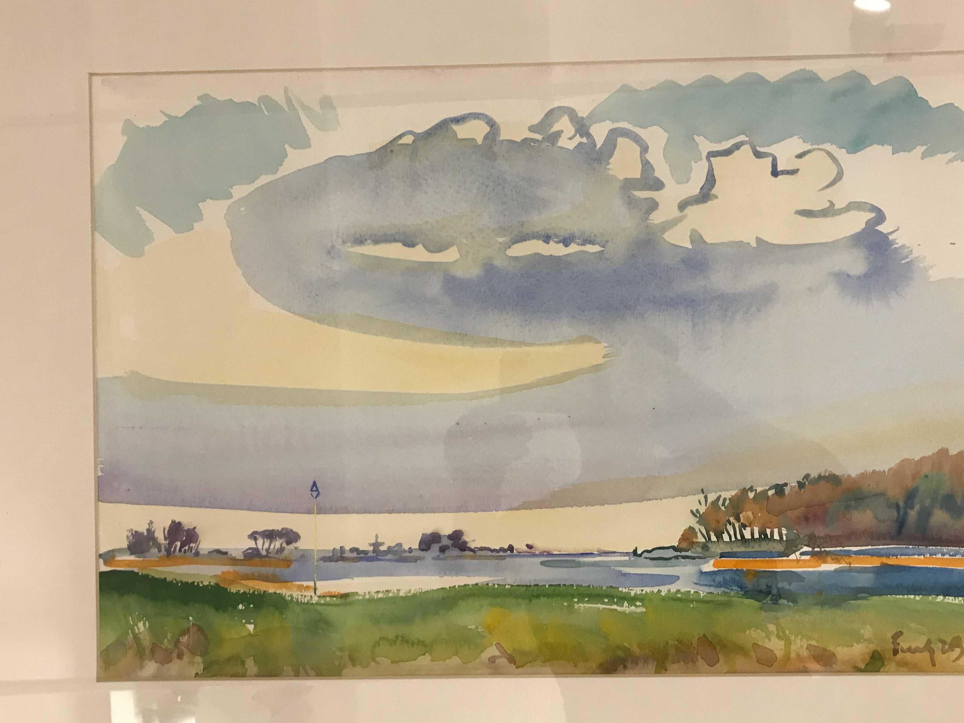 Freek van den Berg - Aquarel met lijst gesigneerd Parijs kopen? Bied vanaf 149!