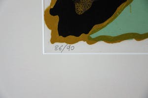 Pierre Alechinsky - Litho Les Vulcanologies V kopen? Bied vanaf 220!