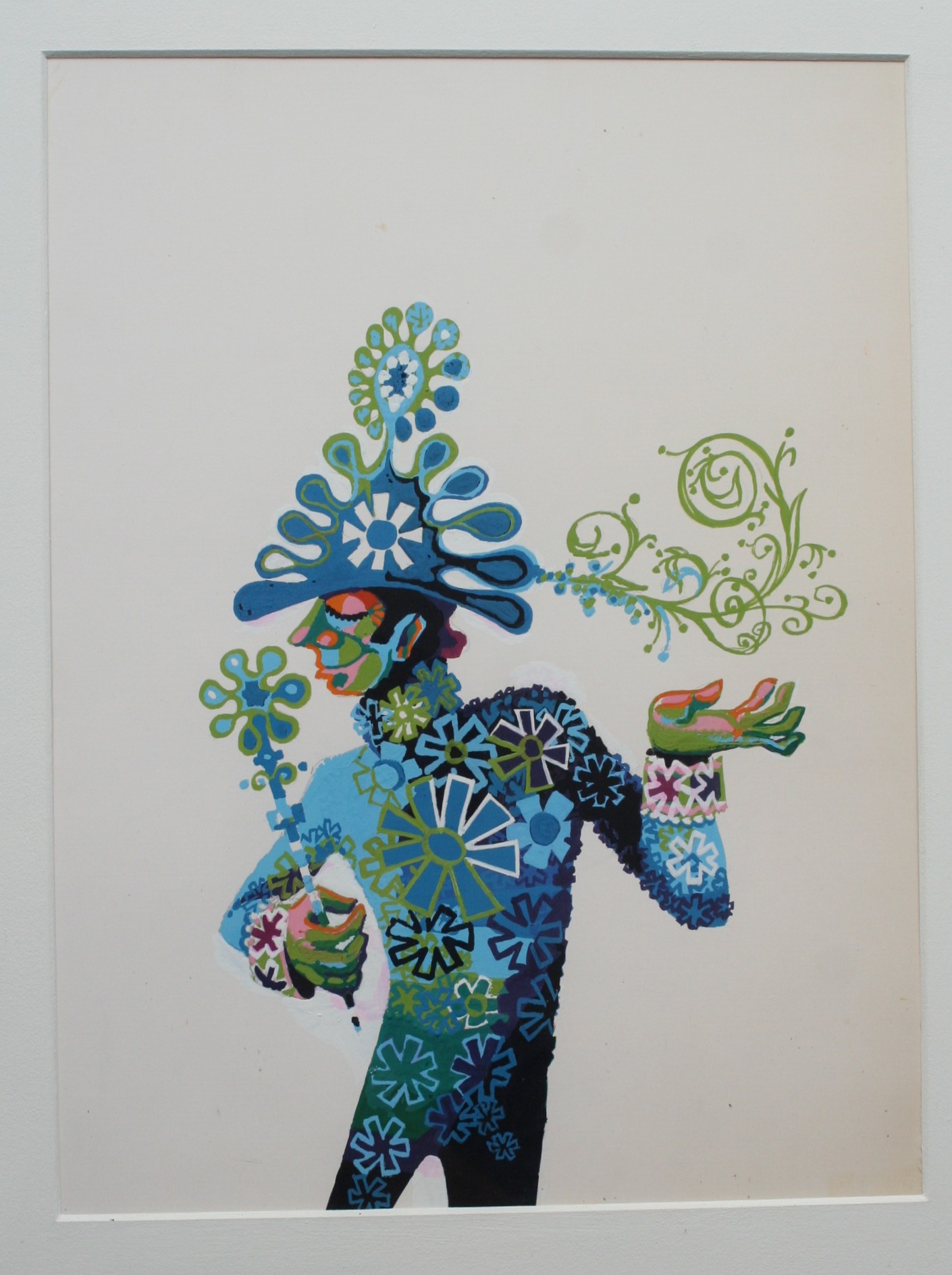 Karel Timmerman - Sprookjes figuur - acryl op karton  kopen? Bied vanaf 20!