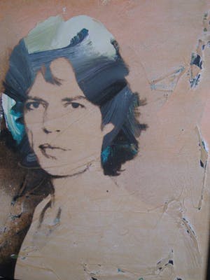 Peter Donkersloot - Mick Jagger origineel werk door Peter Donkersloot. kopen? Bied vanaf 375!