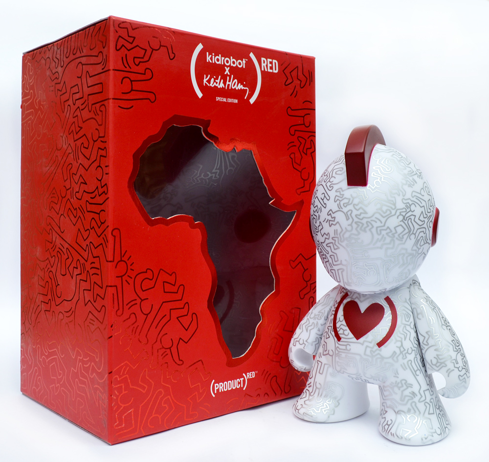 AcheterKeith Haring - Kidrobot 7in (Red) Special Edition? Enchérissez de 85!
