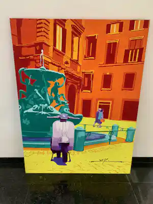 Marco Kooiman - Piazza Mattei vendu pour 310€ !