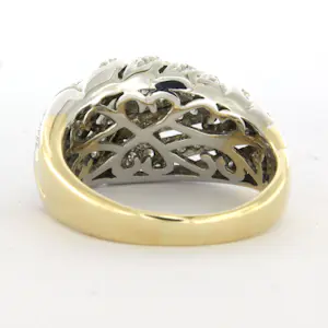 14k gouden ring met briljant geslepen diamanten tot. 0.50ct kopen? Bied vanaf 1500!