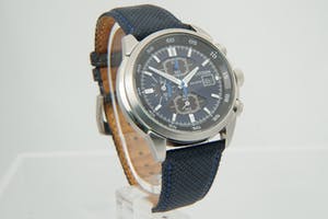 2557 - RVS (stalen) Citizen pols horloge type Eco-Drive B612 Chronograph kopen? Bied vanaf 60!