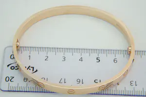 23 - originele Cartier massief 18Krt rose gouden Love collection armband kopen? Bied vanaf 2400!