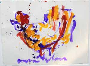 Anton Heyboer - Groot werk: Kip verkocht voor € 400!