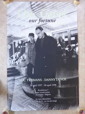 Luc Tuymans - ONS GELUK / ZW-W ZEEFDRUK / 165x110cm / SIG / ZEER GROOT FORMAAT kopen? Bied vanaf 375!