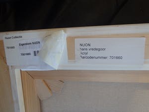 Hans Vredegoor - getiteld : "van hier naar de eeuwigheid" kopen? Bied vanaf 175!