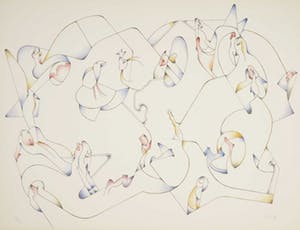 Jan Voss - Litho, Zonder titel kopen? Bied vanaf 70!