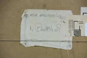 Nico Benschop - Aquarel op papier, Rode appeltjes - Ingelijst kopen? Bied vanaf 50!