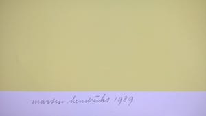 Marten Hendriks - gesigneerde zeefdruk kopen? Bied vanaf 55!