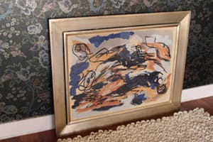 Karel Appel - Paturages - gesigneerde lithografie - oplage 125 ex. - 1961 kopen? Bied vanaf 350!