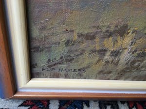 Flip Hamers - C5234-3, Frans landschap, 23 augustus '87 kopen? Bied vanaf 150!