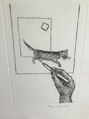 Roger Raveel - Oscar en de blijde dood kopen? Bied vanaf 400!