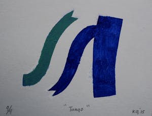 Klaas Gubbels - sjabloondruk: Tango - 2015 kopen? Bied vanaf 225!