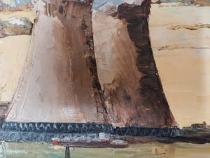 Niet of onleesbaar gesigneerd - Zicht op kerncentrale kopen? Bied vanaf 1!