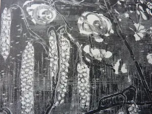 Theo van Hoytema - Lithografie op chine collé - Dood vogeltje 1904 kopen? Bied vanaf 100!