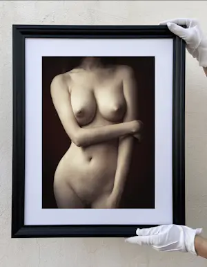Lidiia Khaikara - Body Portrait #5 - Framed kopen? Bied vanaf 100!