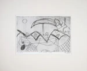 Theodoor Herbert van Putten - Ets, Drie wijze vissers kopen? Bied vanaf 1!