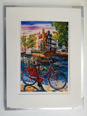 Elena Polyakova - Red bike in Amsterdam kopen? Bied vanaf 45!