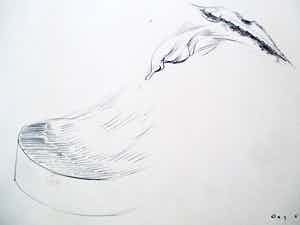 Tjeng Sit Oey - Pentekening verkocht voor € 40!