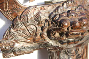 Niet of onleesbaar gesigneerd - Een bijzondere Oude, (LUK 11), Unieke Indonesische Balinese Kris/Keris, kopen? Bied vanaf 1!