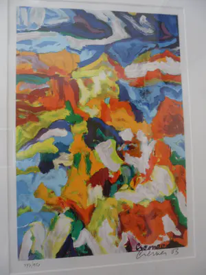 Jan Cremer - Zeefdruk. titel, Wild Horizon. kopen? Bied vanaf 175!