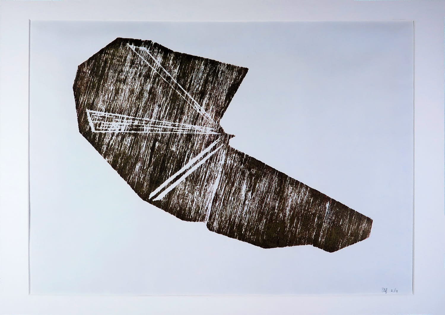 Elvire Minekus - Houtsnede, Elf verkocht voor € 1!