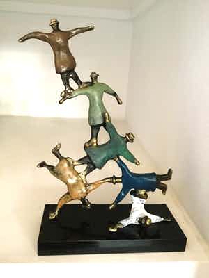 Hans Kuyper - Sculptuur “ The Sky is the Limit “ verkocht voor € 135!