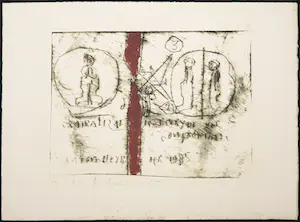 Anton Heyboer - Zeefdruk en boek, Liefde als kunst kopen? Bied vanaf 50!