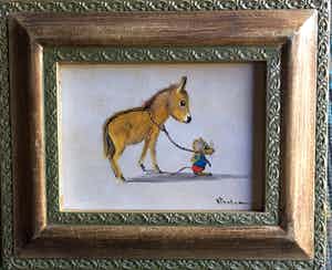 Henk Poeder - Muisje en ezeltje verkocht voor € 59!