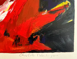 Charlotte Molenkamp - handgesigneerde zeefdruk | 'Dansend Kind' | 1993 kopen? Bied vanaf 1!