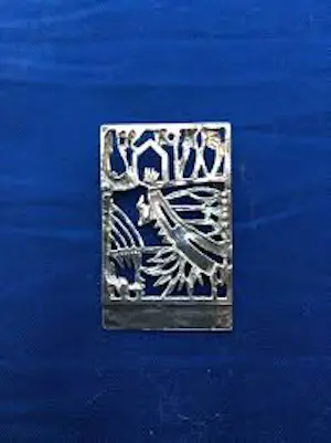 AcheterJeroen Krabbé - Broche/hanger 'Vogelzang'? Enchérissez de 50!