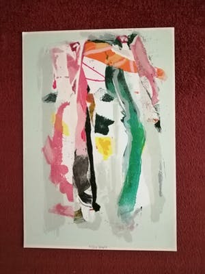 Hans Meyer Petersen - prachtig cobra werk uit 1994 kopen? Bied vanaf 40!