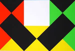 Max Bill - Kleurenzeefdruk GEOMETRIE in KLEUR uit 1972 kopen? Bied vanaf 69!