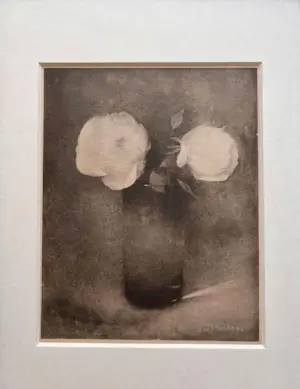 Jan Mankes - Originele Heliogravure Pioenrozen in Vaas 1923 kopen? Bied vanaf 125!
